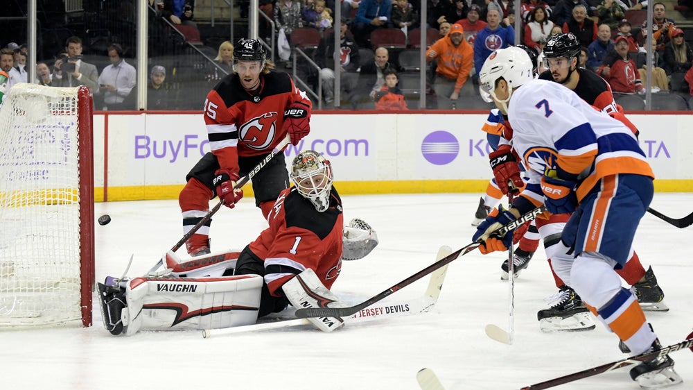 Highlight reel goal by Leddy leads Islanders over Devils