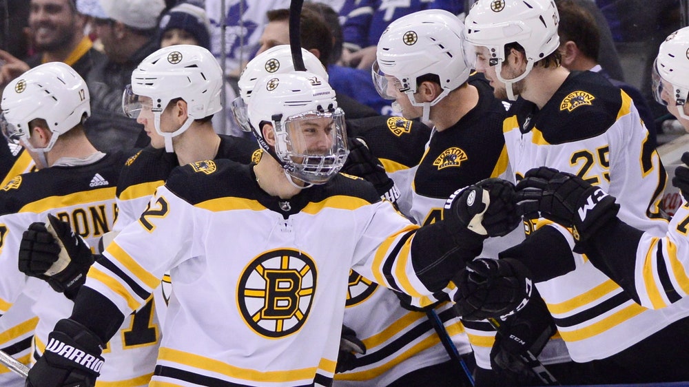 Pastrnak’s goal sends Bruins past Maple Leafs 3-2