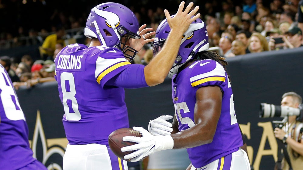 Vikings debut new offense in 34-25 preseason win over Saints