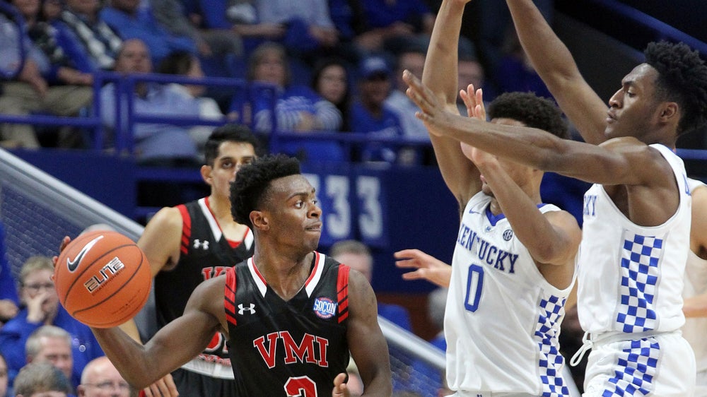 Green helps Kentucky hold off VMI