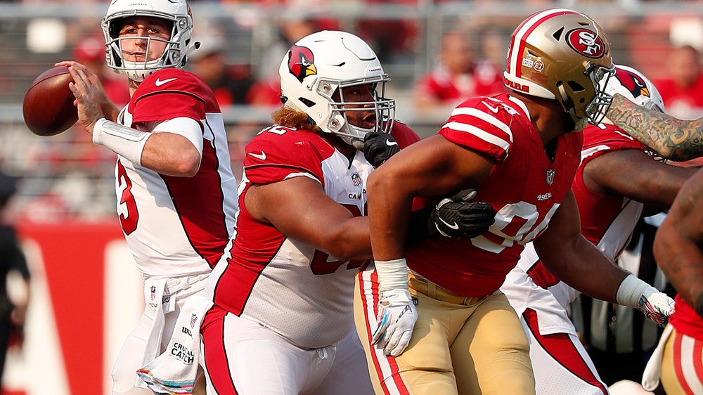 Cardinals beat 49ers 28-18 for 1st win of season
