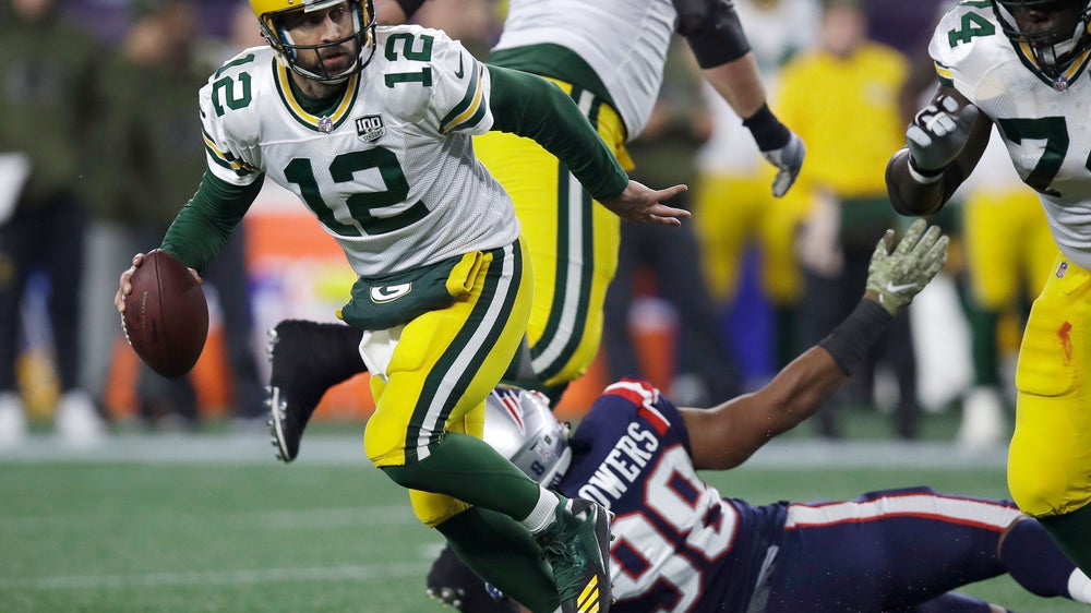 Packers struggling at 3-4-1 at halfway mark