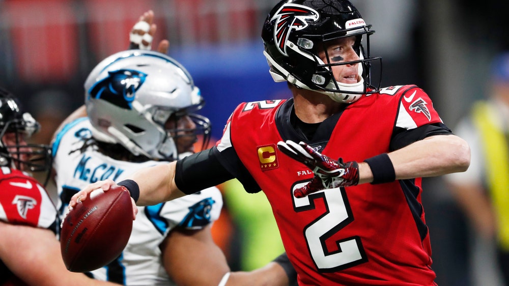 Ryan to OZ leads Falcons to another rout of Panthers, 40-20