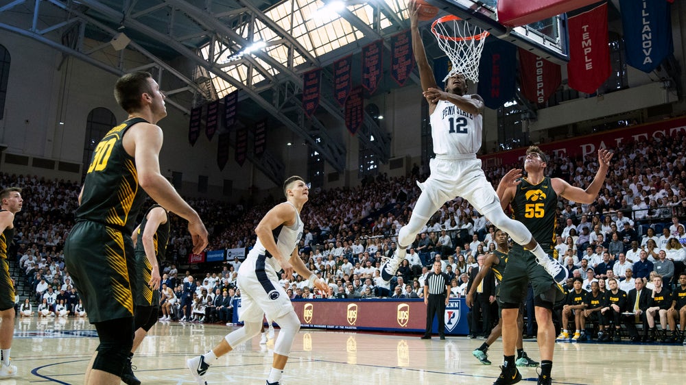 No. 21 Penn State topples No. 23 Iowa 89-86 in Philly