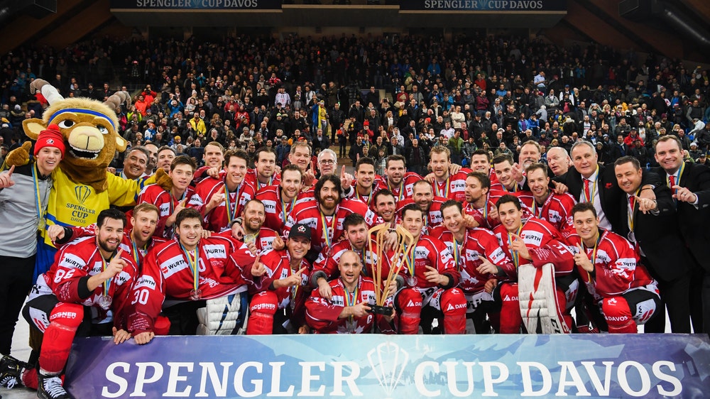 Record 16th Spengler Cup win for Canadian men's hockey team