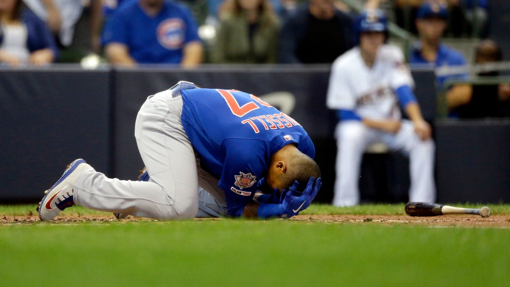 LEADING OFF: Cubs' Russell hit in face, D-backs face deGrom
