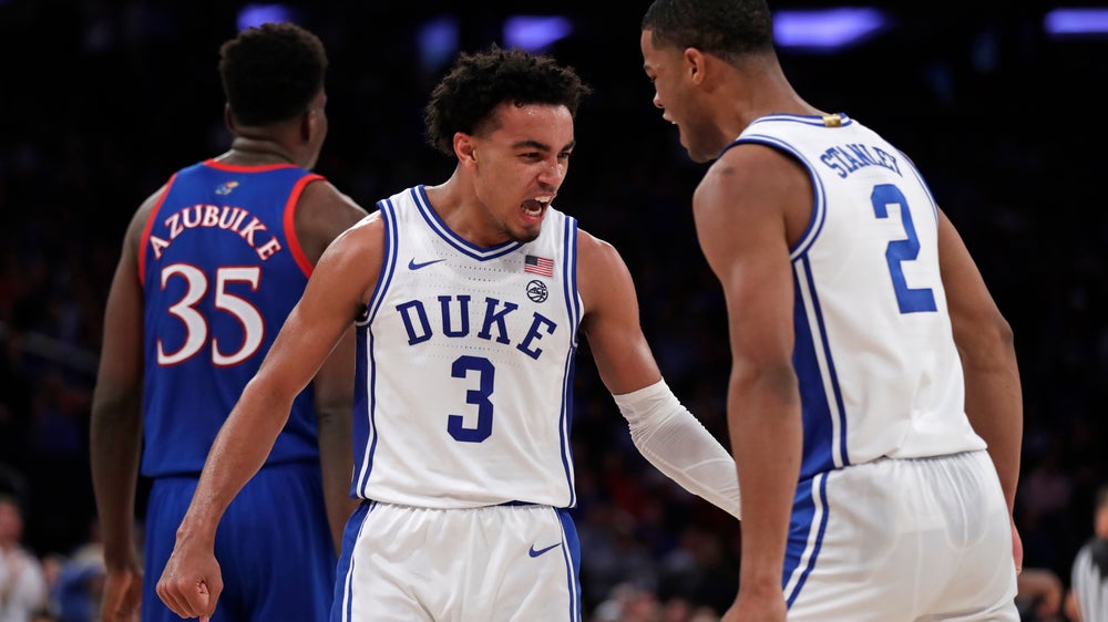 Freshman Maxey shines as No. 2 Kentucky tops No. 1 Mich St