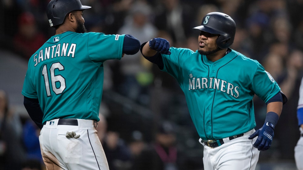 Encarnacion has 4 RBIs, Mariners beat Rangers 5-4 in 11