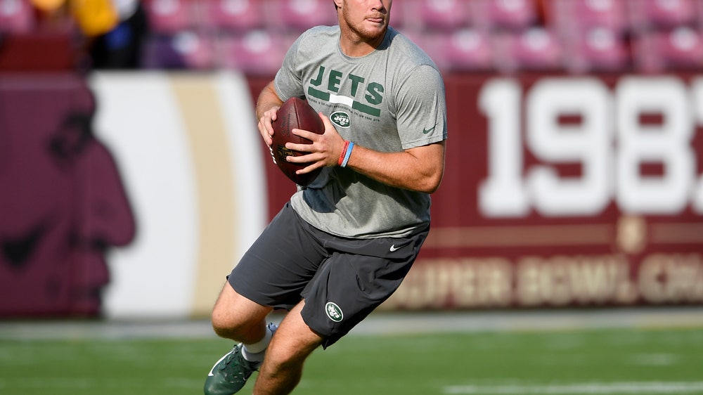 Rookie Sam Darnold starts at QB for Jets at Redskins