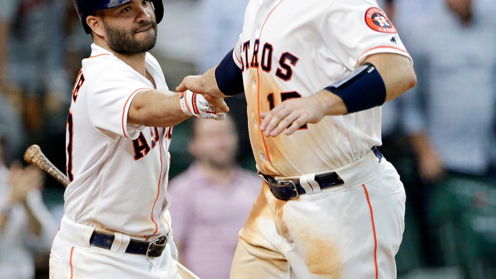 White’s 9th inning shot powers Astros over A’s 5-4