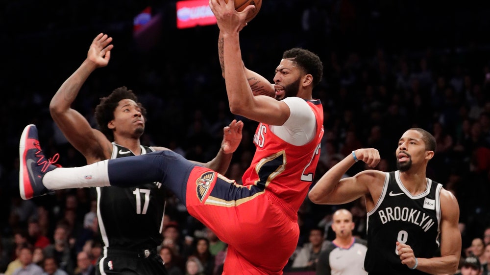 Davis dominant but frustrated Pelicans can't get going
