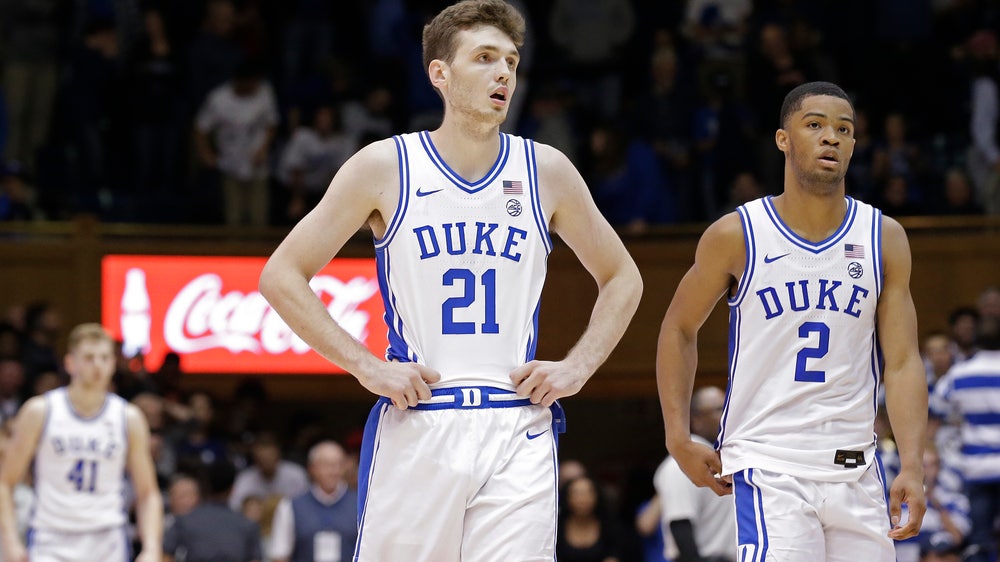 No. 1 Duke stunned by Stephen F. Austin at home