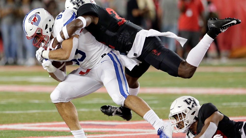 Buechele, Jones lead No. 16 SMU past Houston, 34-31