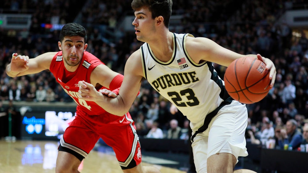No. 14 Purdue beats Ohio State, grabs solo lead of Big Ten