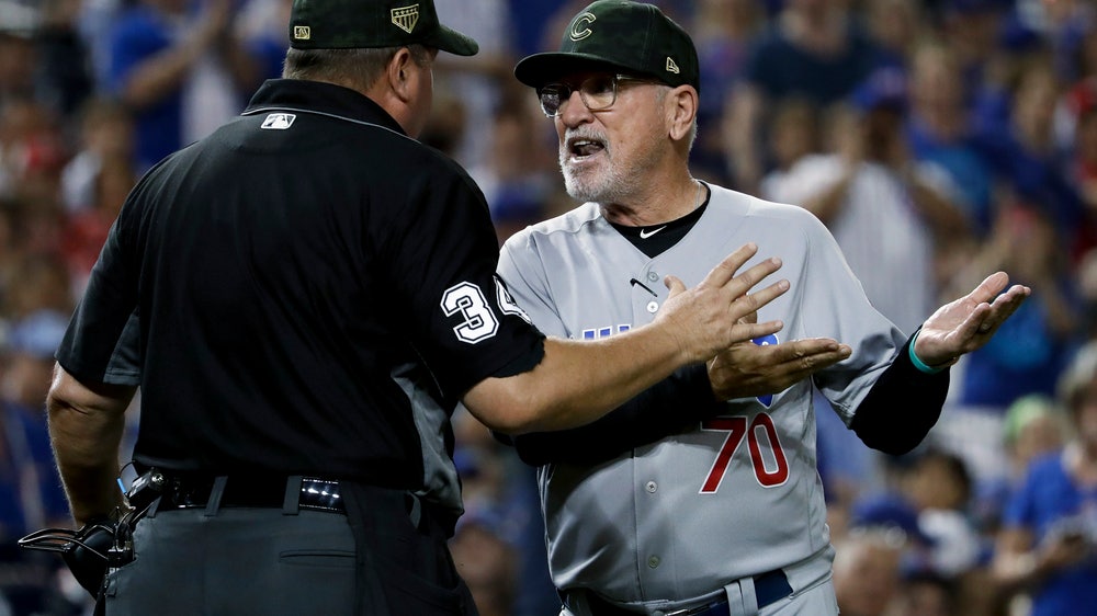 Maddon, Cubs drop protest over Doolittle’s delivery