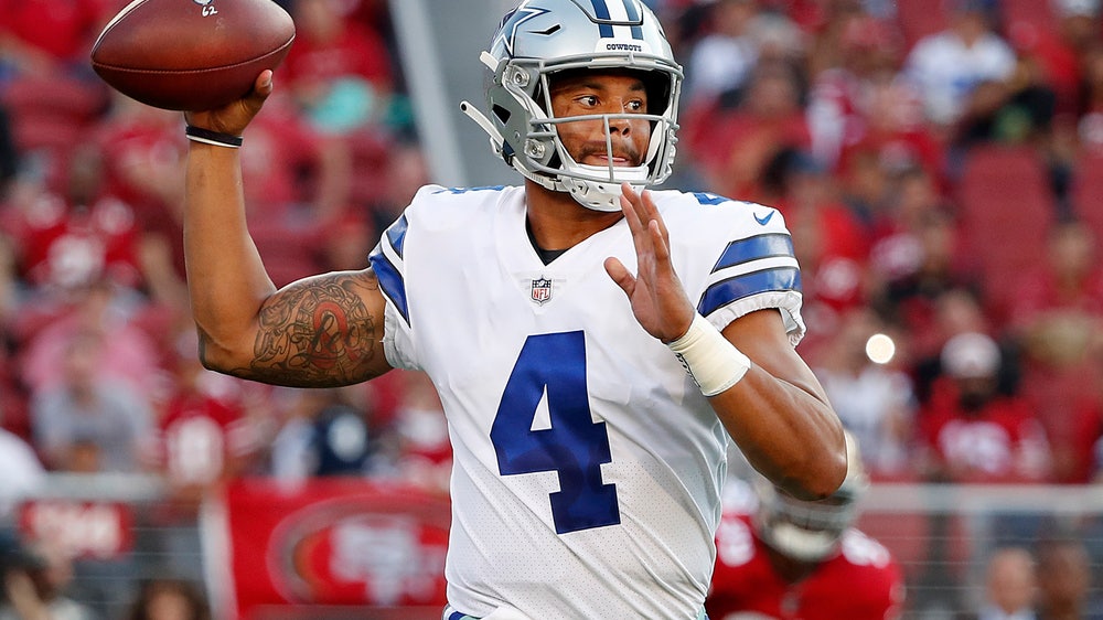 Prescott throws for TD before 49ers rally past Cowboys 24-21