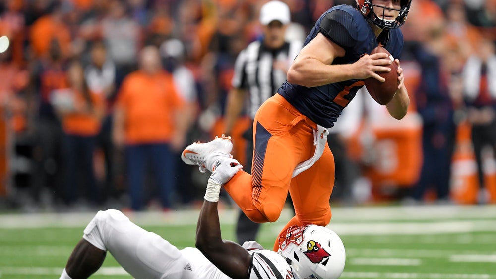 No. 19 Syracuse hoping QB Eric Dungey ready for Eagles