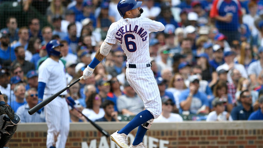 Castellanos homers twice, Cubs cruise past Brewers 7-1