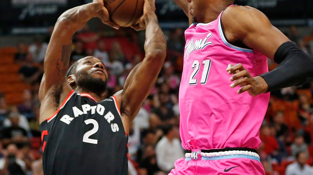 Raptors top Heat 106-104, improve NBA’s best record