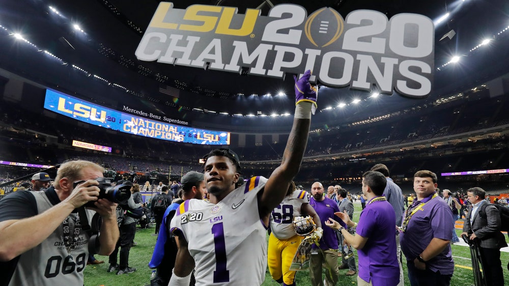 Let the celebrations begin: LSU champs party ahead of parade