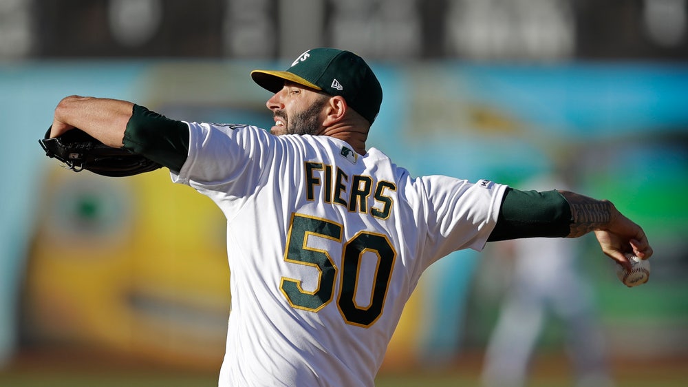 Fiers extends win streak to 8 as A's thump Cardinals, 8-3