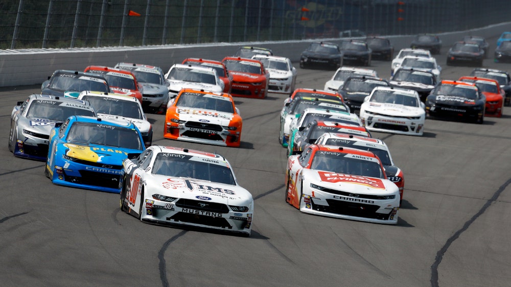 Custer tops Reddick in OT to win Xfinity race at Pocono