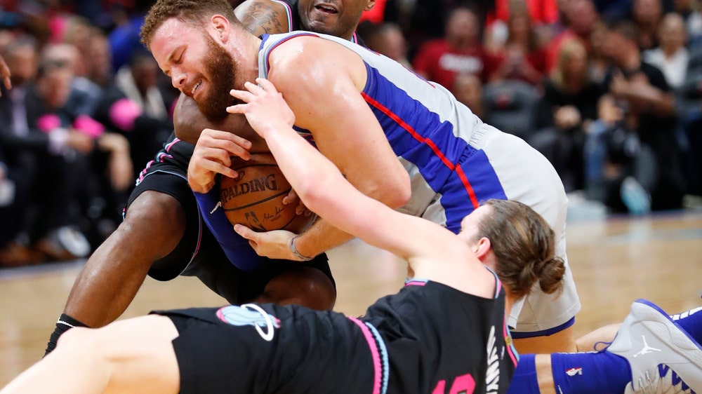Pistons reach 7th in East, top reeling Heat 119-96