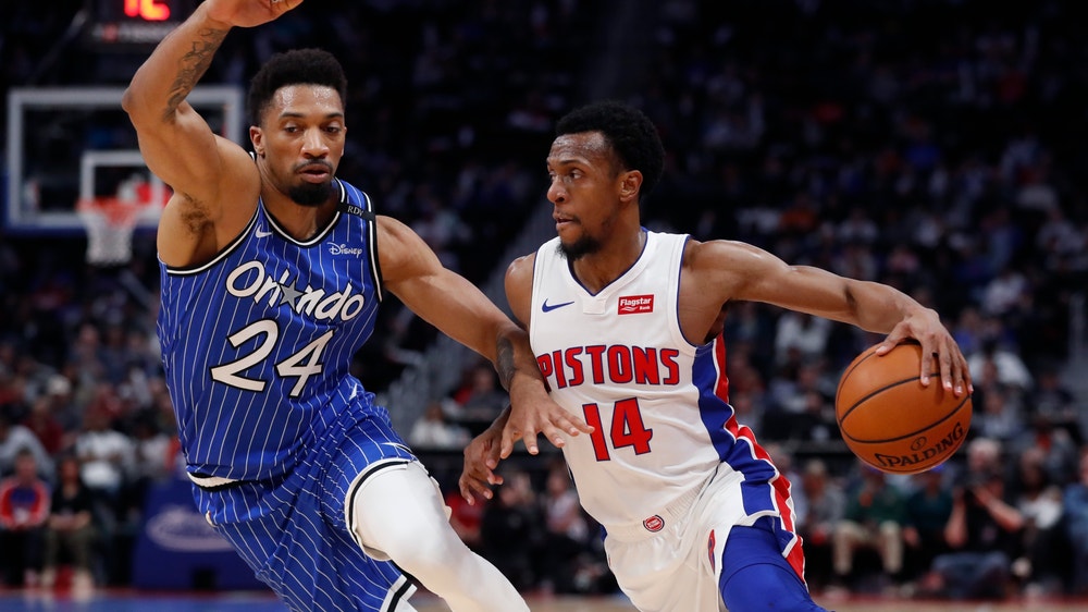 Ellington, Griffin lead Pistons past Magic 115-98