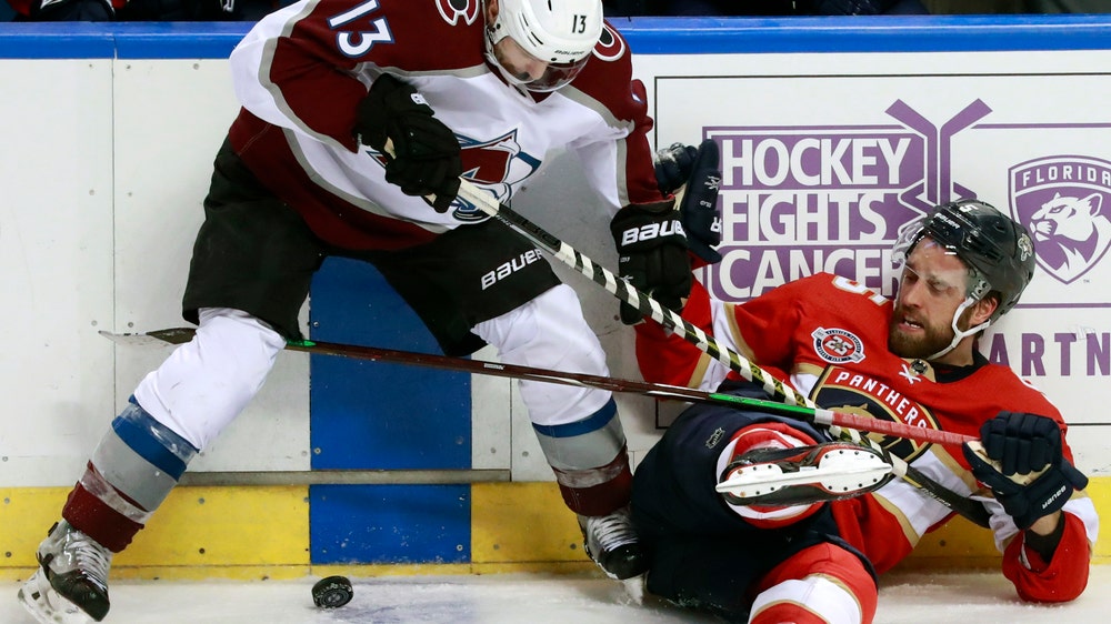 Soderberg, Compher lead Avalanche past Panthers 5-2