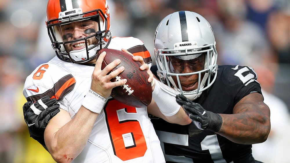 Mayfield's 4 turnovers mar promising 1st start for Browns