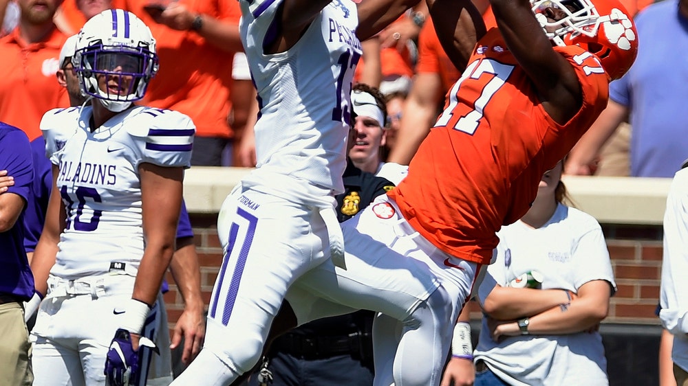 No. 2 Clemson pounds Furman 48-7, QB question unanswered