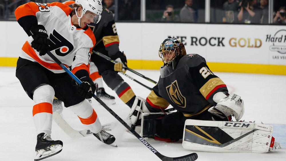 Simmonds nets two for Flyers in 5-2 win over Vegas