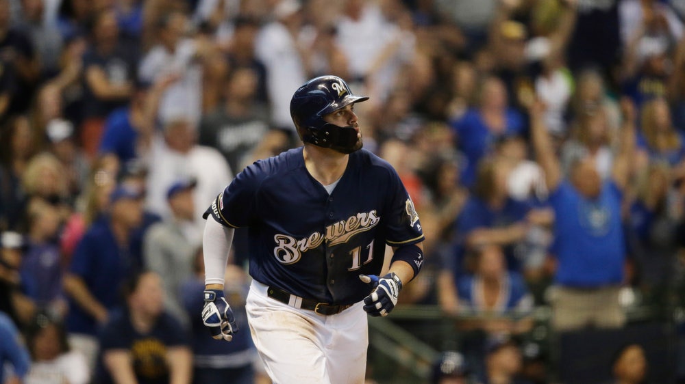 Moustakas HR wins car for fan, Yelich HR, Brewers sweep Bucs