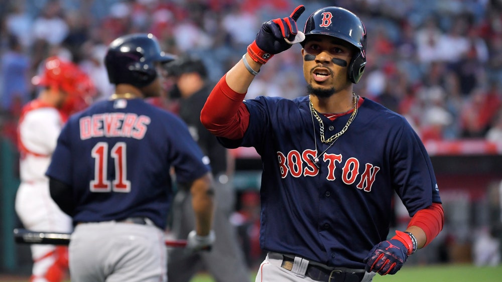 Betts' home run in 15th gives Red Sox 7-6 win over Angels