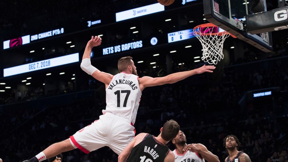 Nets end 8-game skid by edging Raptors 106-105 in OT