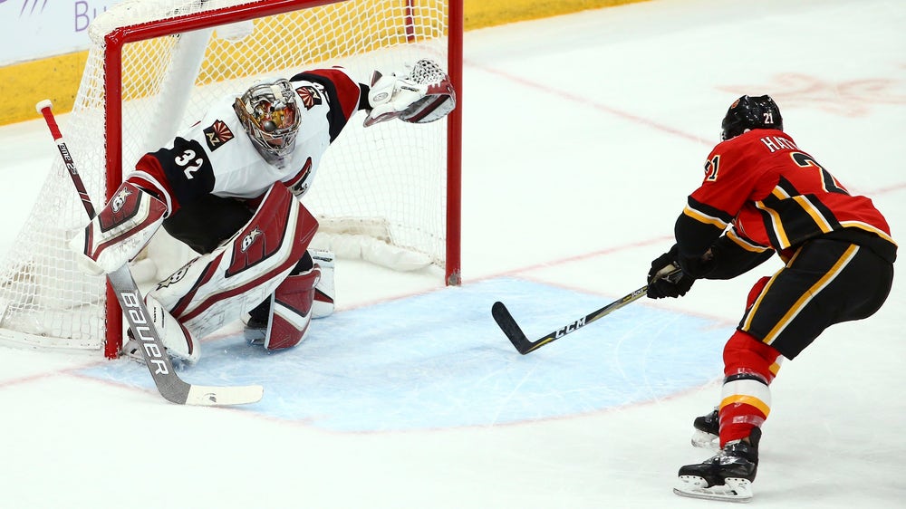 Hanifan, Jankowski lead Flames to 6-1 romp over Arizona