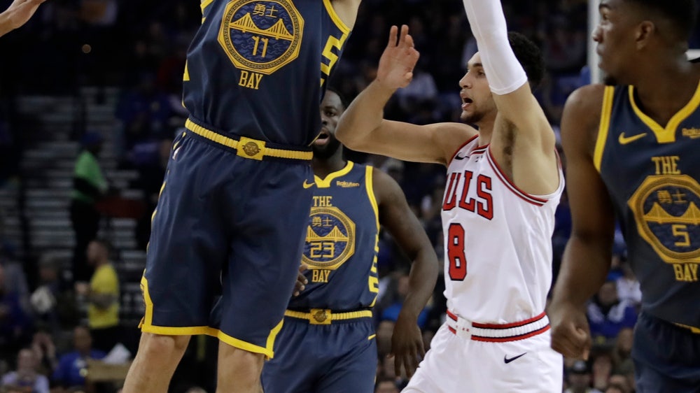 Klay Thompson torches Bulls again in Warriors 146-109 win
