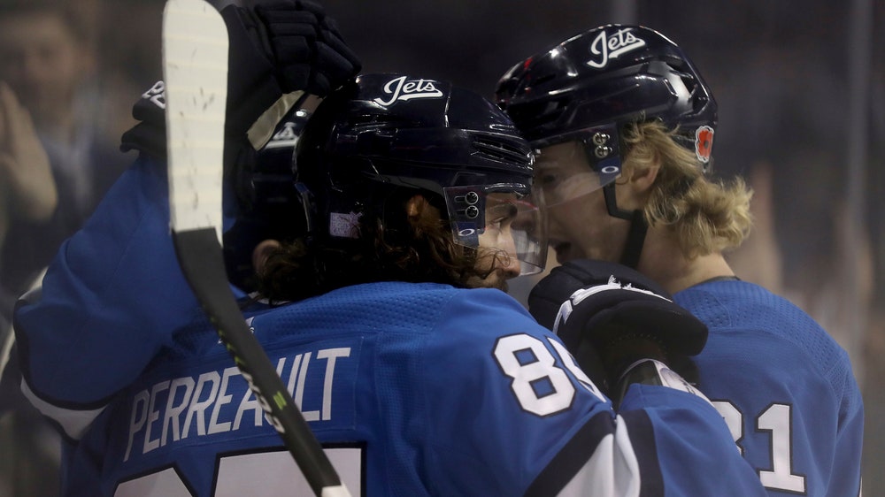 Scheifele has 3 points, Jets beat Devils 5-2