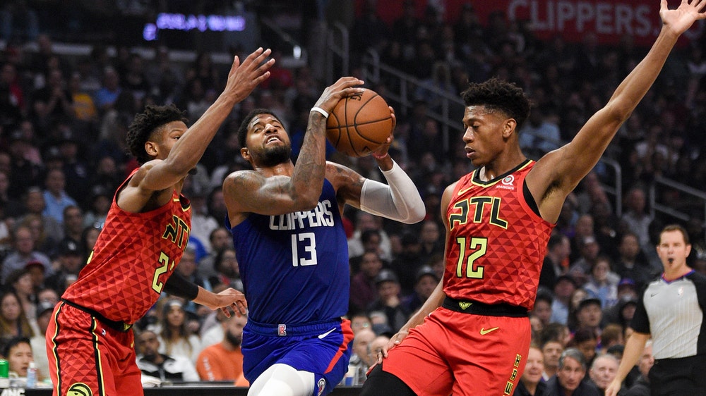 George’s 37 in home debut lead Clippers past Hawks 150-101