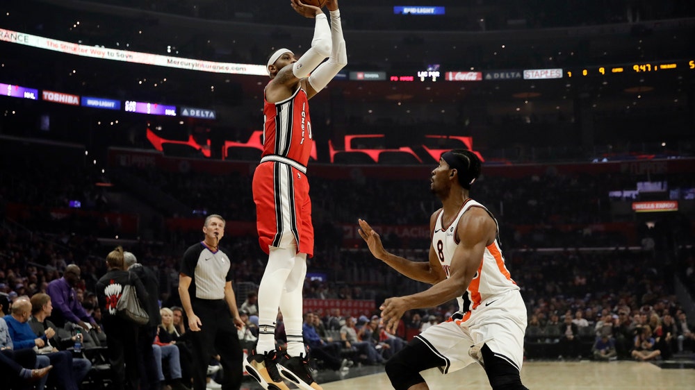 Blazers give Carmelo Anthony a guaranteed contract