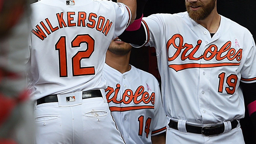 Back in cleanup spot, Davis homers as Orioles top Angels 5-1