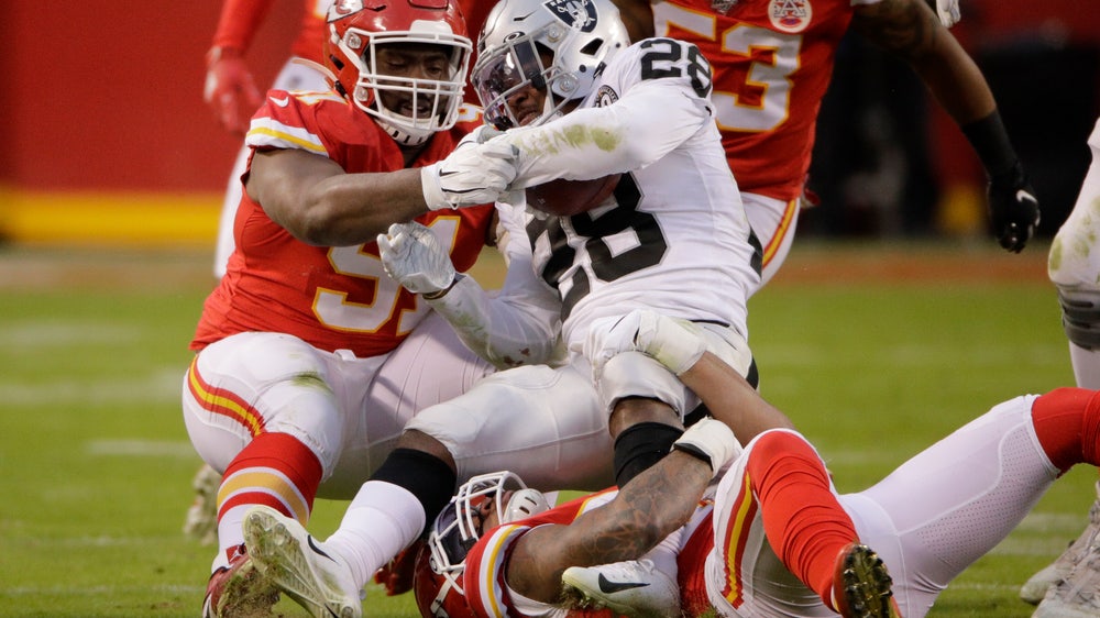 Chiefs defense rounding into form for trip to New England