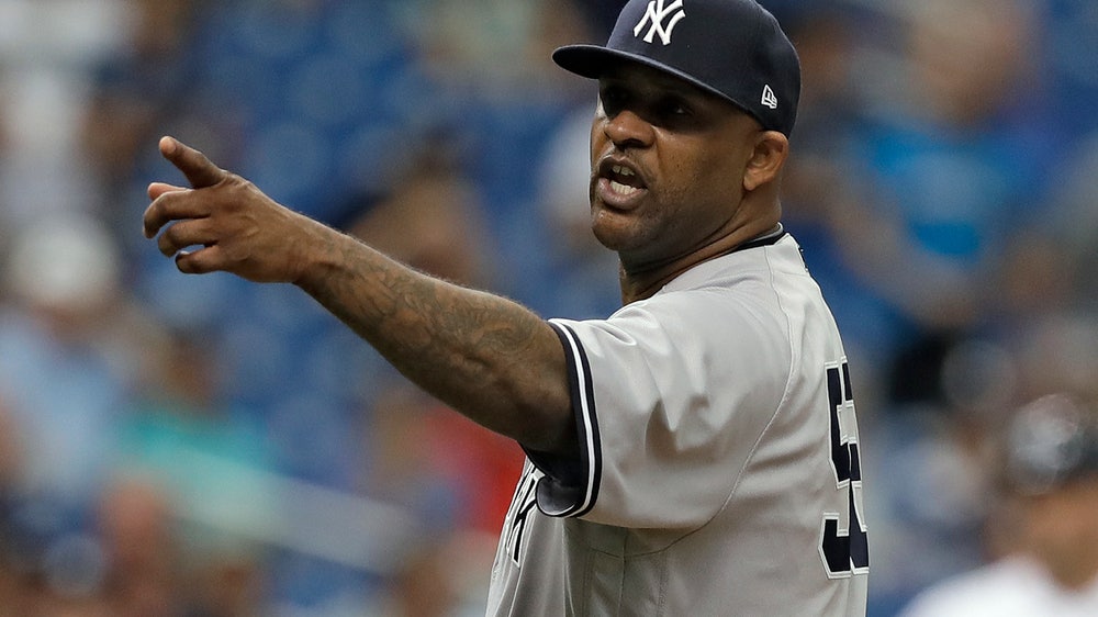 Yanks’ Sabathia banned 5 games for hitting batter, appeals