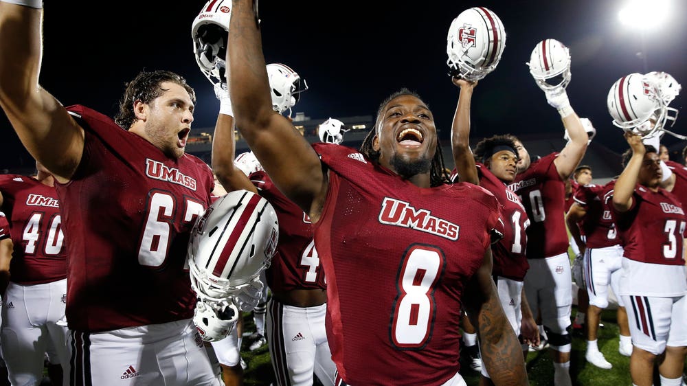 UMass romps to 63-15 win over Duquesne