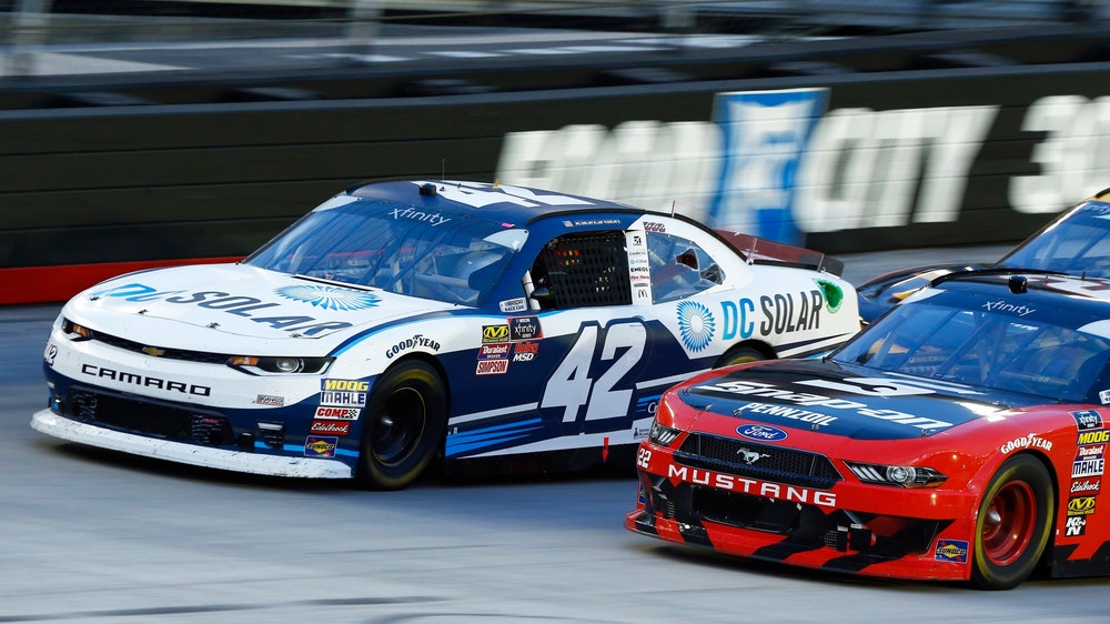 Larson takes Xfinity Series event for 1st win at Bristol