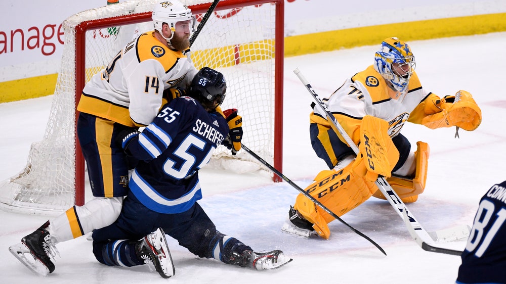 Juuse Saros, Kyle Turris lead Predators past Jets, 1-0