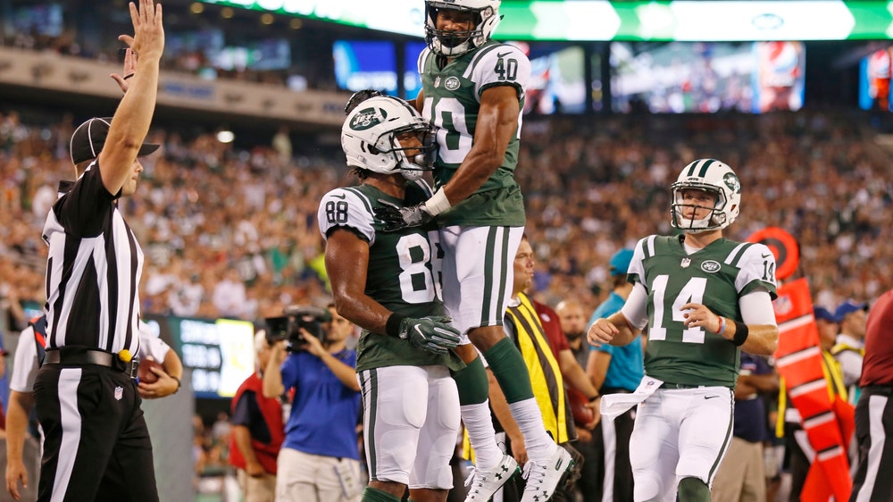 Jets get strong QB play against sluggish Falcons, win 17-0