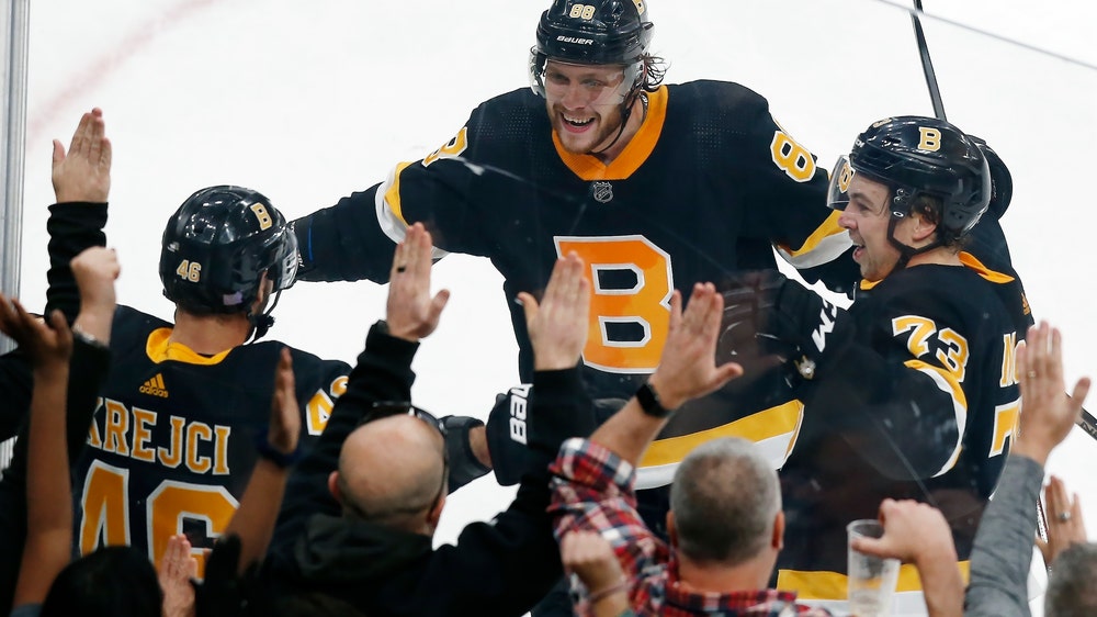 Krejci's OT goal lifts Bruins over Rangers, 3-2