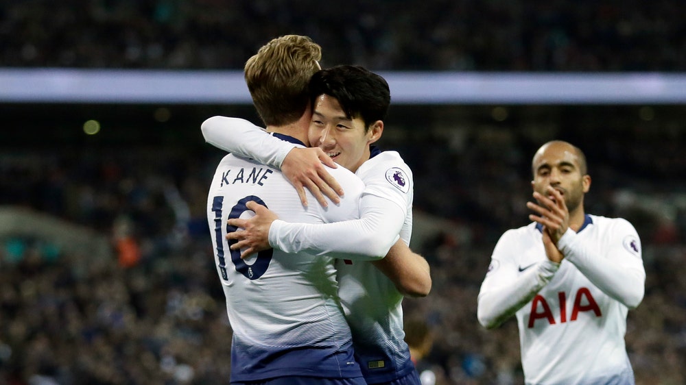 Tottenham up to 2nd in EPL after routing Bournemouth 5-0