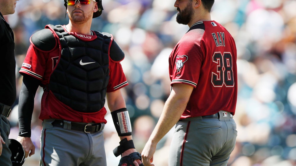Arizona lefty Robbie Ray leaves game in 3rd with back spasms